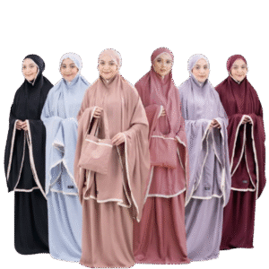 Mukena Travel Bahan Parasut Unijab